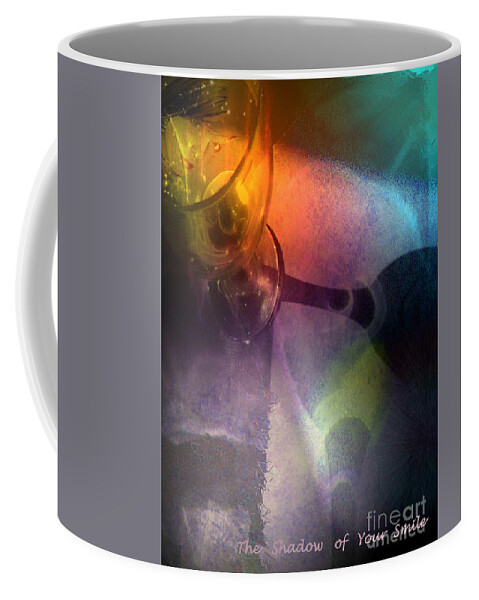 Fantasy Coffee Mug featuring the painting The Shadow of Your Smile by Miki De Goodaboom