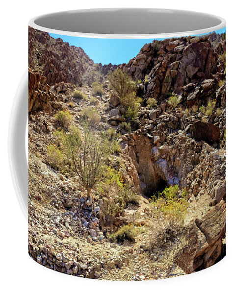 Shafted Mine Coffee Mug featuring the photograph The Shafted Mine by Robert Bales