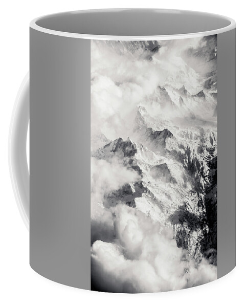 Mountain Coffee Mug featuring the photograph The Sharp End by Alex Lapidus