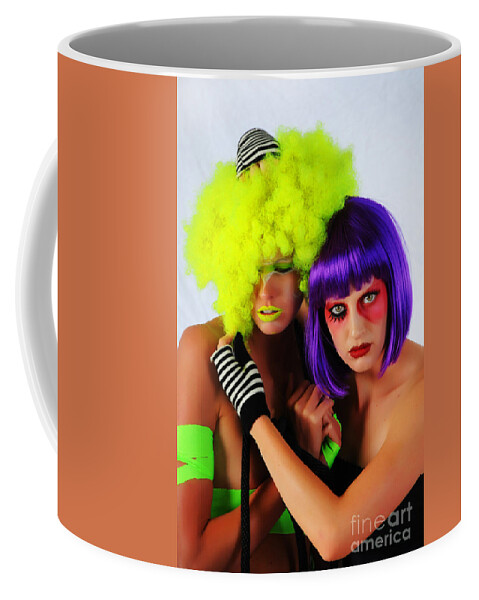 Artistic Coffee Mug featuring the photograph The show must go on by Robert WK Clark