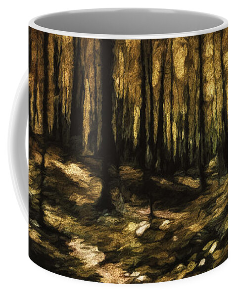 Scott Norris Photography Coffee Mug featuring the photograph The Silent Woods by Scott Norris
