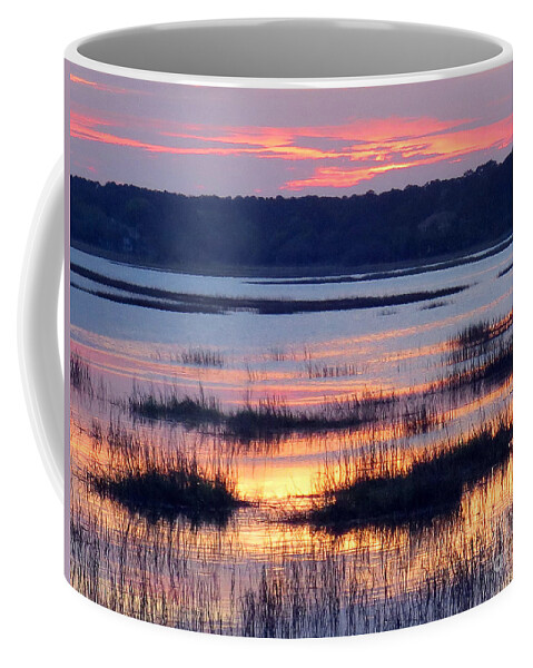 Sunset Coffee Mug featuring the photograph The Sky is on Fire by Rick Locke - Out of the Corner of My Eye