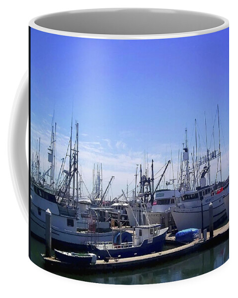 The Slip Coffee Mug featuring the photograph The Slip by M Three Photos