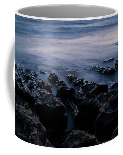 California Coffee Mug featuring the photograph The Soft Edge of Sunset by Alex Lapidus