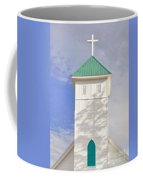 Steeple Coffee Mug featuring the photograph The Steeple by Merle Grenz