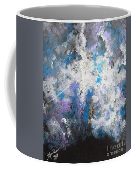 Impressionism Coffee Mug featuring the painting The Summoning by Stefan Duncan