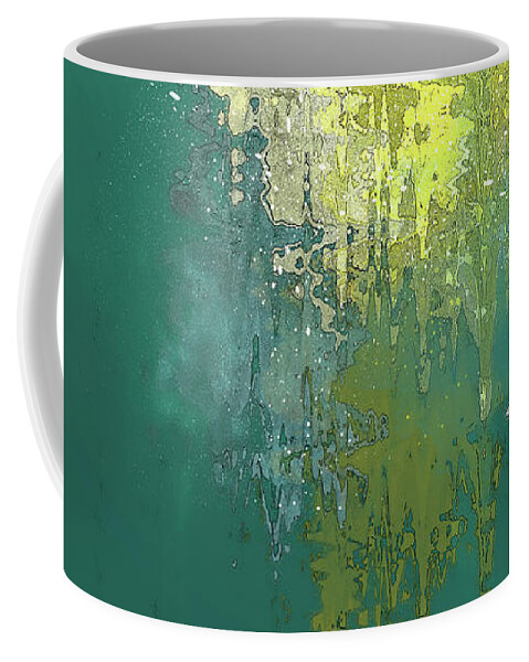 Gothic Towers Coffee Mug featuring the digital art The Sunken Cathedral by Gina Harrison