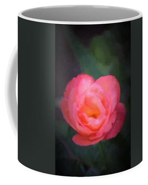 Floral Coffee Mug featuring the photograph The Survivor by Pamela Cooper