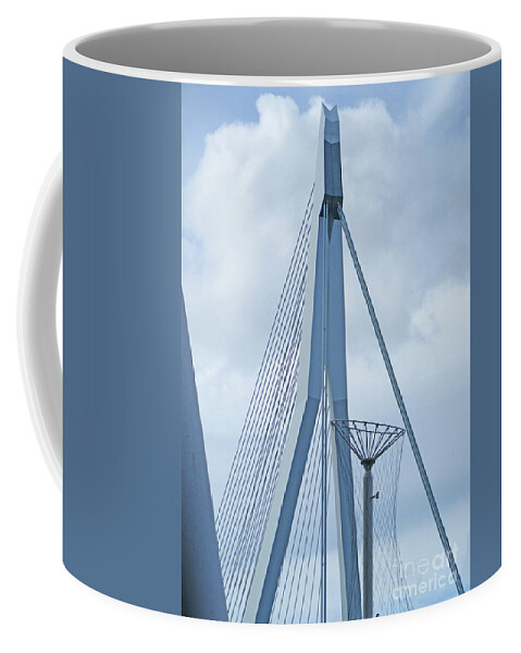 Rotterdam Coffee Mug featuring the photograph The Swan 16 by Randall Weidner