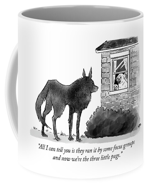The Three Little Pugs Coffee Mug