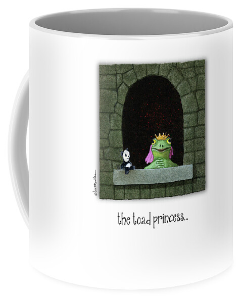 Will Bullas Coffee Mug featuring the painting The Toad Princess... by Will Bullas