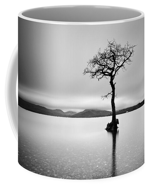 Loch Lomond Coffee Mug featuring the photograph The Tree by Grant Glendinning