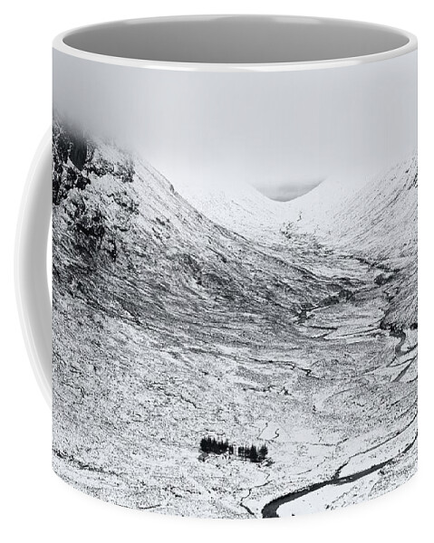Lagangarbh Coffee Mug featuring the photograph The view from Chrulaiste by Stephen Taylor