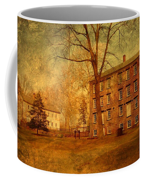 New Jersey Coffee Mug featuring the photograph The Village - Allaire State Park by Angie Tirado