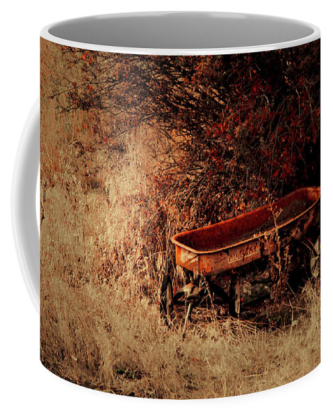 Wagon Coffee Mug featuring the photograph The Wagon by Troy Stapek