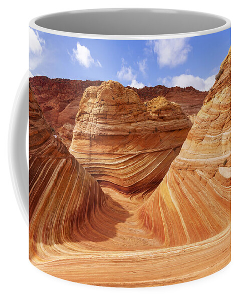 The Wave Coffee Mug featuring the photograph The Wave I by Chad Dutson