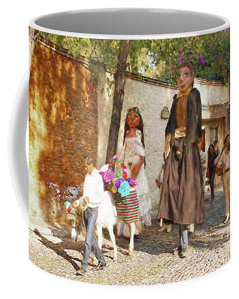 John+kolenberg Coffee Mug featuring the photograph The Wedding Parade by John Kolenberg