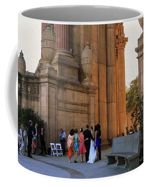 Bonnie Follett Coffee Mug featuring the photograph The Wedding Party by Bonnie Follett