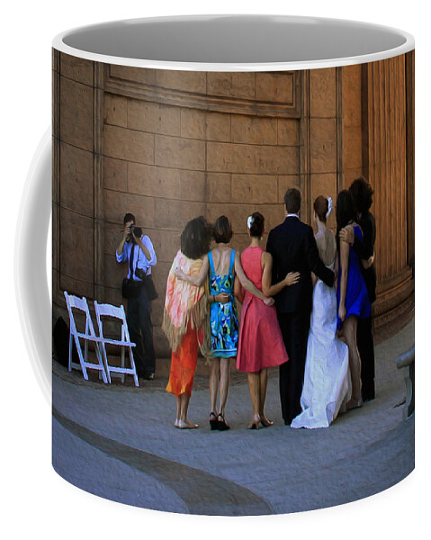 Bonnie Follett Coffee Mug featuring the photograph The Wedding Party Detail by Bonnie Follett