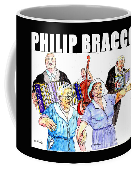  Coffee Mug featuring the mixed media The Wedding by Philip And Robbie Bracco