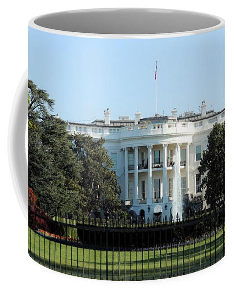 The White House Coffee Mug featuring the photograph The White House by Jackson Pearson
