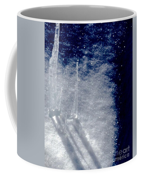 Ice Coffee Mug featuring the photograph The White Stars by Jennifer Lake