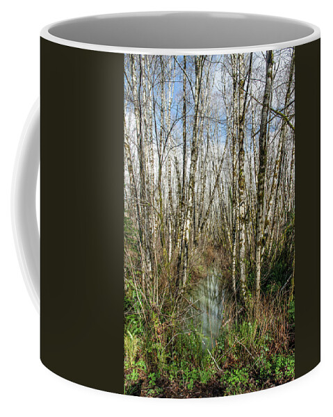 Redwood National Park Coffee Mug featuring the photograph Thickets and Marsh by Greg Nyquist