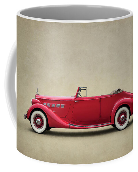 Transportation Coffee Mug featuring the digital art Thirty-Six Packard by Douglas Pittman