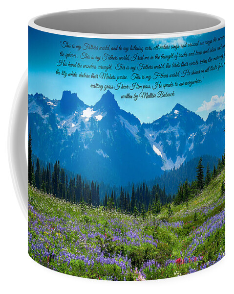 This Is My Fathers World Coffee Mug featuring the photograph This is my Fathers world 3 by Lynn Hopwood