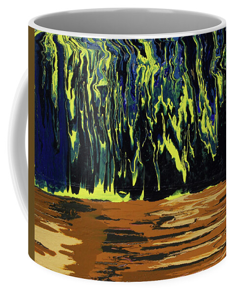 Fusionart Coffee Mug featuring the painting Thriller by Ralph White