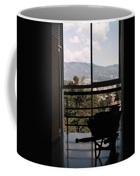 Spring Coffee Mug featuring the photograph Through The Window by David Cardona