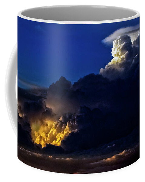 Thunderhead Coffee Mug featuring the photograph Thunderstorm II by Greg Reed