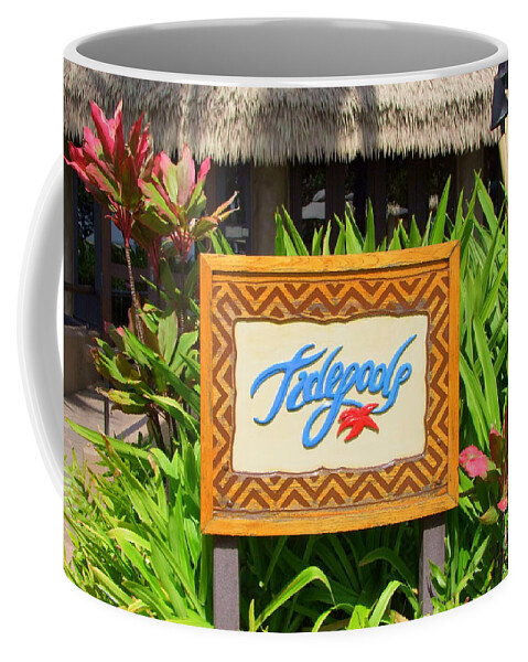 Tidepools Coffee Mug featuring the photograph Tidepools Restaurant by Mary Deal