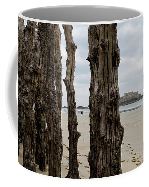 Rough Coffee Mug featuring the photograph Timber Textures l by Shirley Mitchell