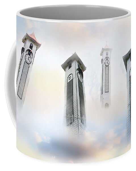 Time Coffee Mug featuring the photograph Time Flies by Eena Bo