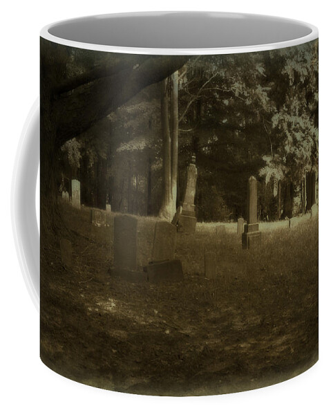 Cemetery Coffee Mug featuring the photograph Time Stands Still by Scott Ward