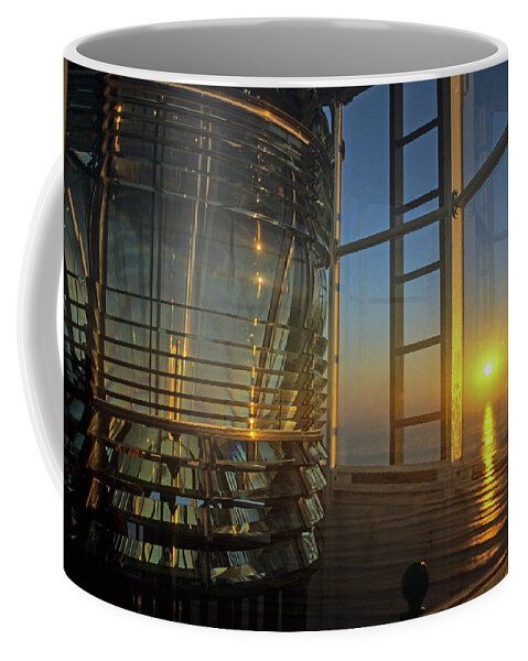 Light House Coffee Mug featuring the photograph Time to go to work by David Shuler