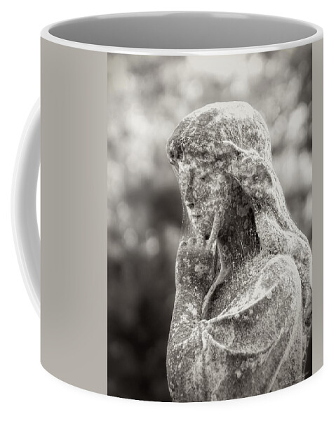 Cemetery Angel Coffee Mug featuring the photograph Timeless Angel by Melissa Bittinger