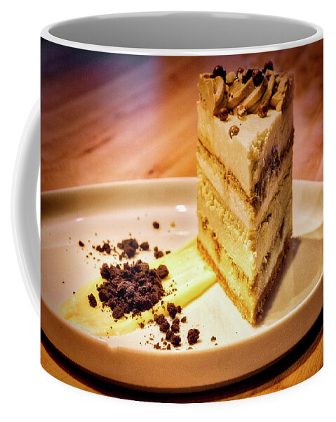Tiramisu Coffee Mug featuring the photograph Tiramisu Cheesecake by David Kay