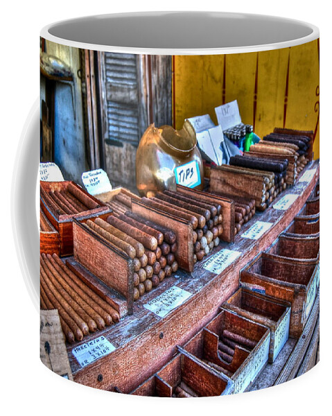 Cigars Coffee Mug featuring the photograph Tobacco Road by Debbi Granruth