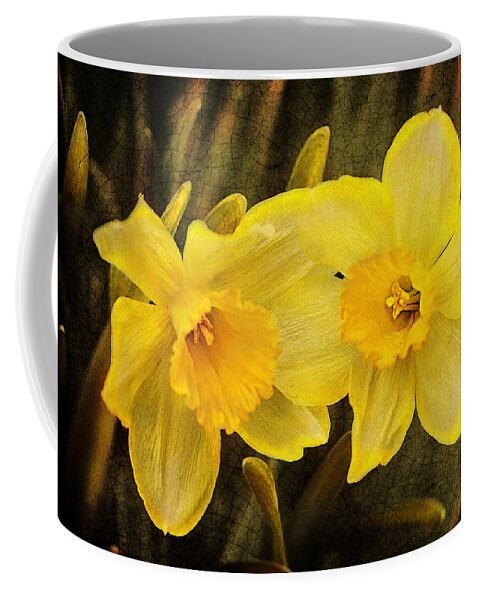 Floral Coffee Mug featuring the photograph Together by Trina Ansel