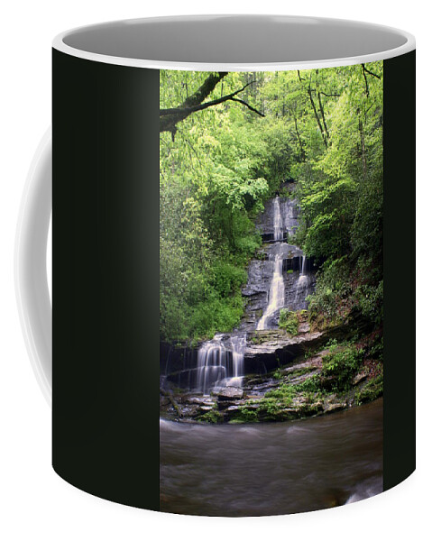 Waterfalls Coffee Mug featuring the photograph Tom Branch Falls by Marty Koch