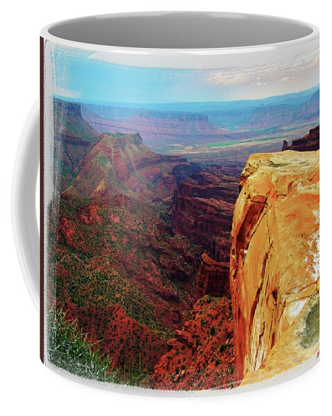 Top Of The World Coffee Mug featuring the digital art Top Of The World by Gary Baird