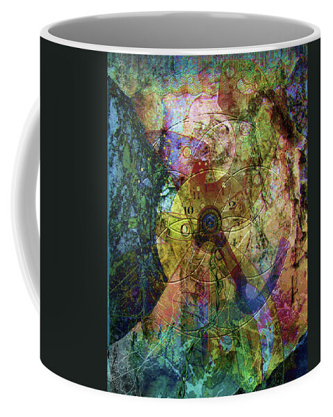 Torn Away Coffee Mug featuring the digital art Torn Away by Linda Carruth