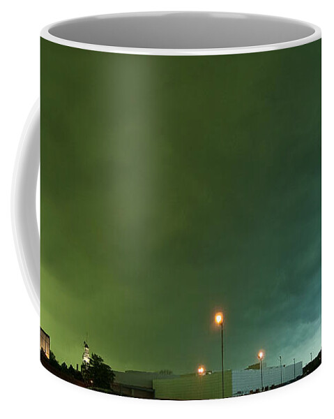 Tornado Coffee Mug featuring the photograph Tornado Warning by Steven Dunn