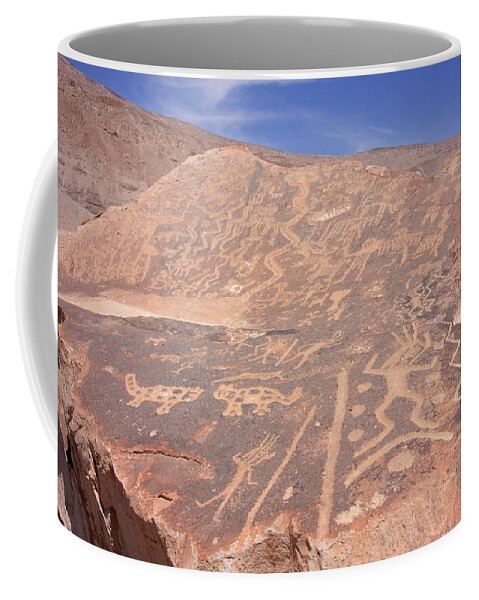 Outdoors Coffee Mug featuring the photograph Toro Muerto Petroglyph 31 by Aidan Moran