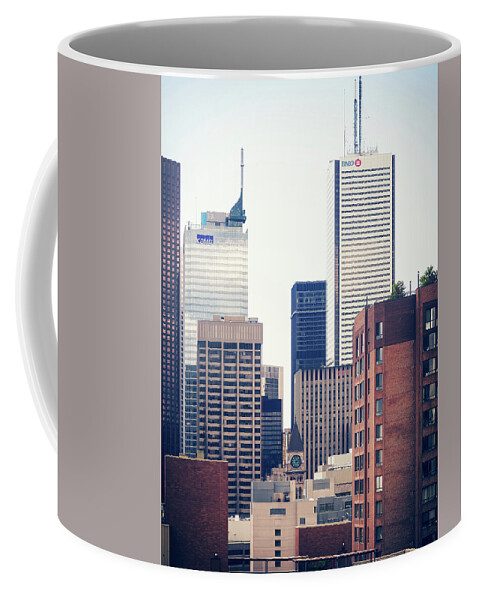 Toronto Coffee Mug featuring the photograph Toronto - Skyline by Alexander Voss