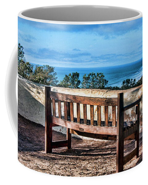 Torrey Pines Nature Preserve Coffee Mug featuring the photograph Torrey Pines View by Daniel Hebard