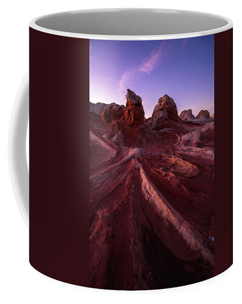 Arizona Coffee Mug featuring the photograph Tortured Stone by Dustin LeFevre