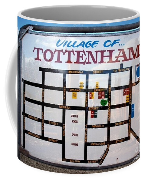  Coffee Mug featuring the photograph Tottenham Village by Vicki Ferrari